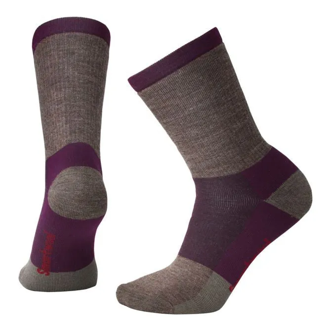 Smartwool Women's Striped Hike Medium Crew Socks Medium Grey M -D