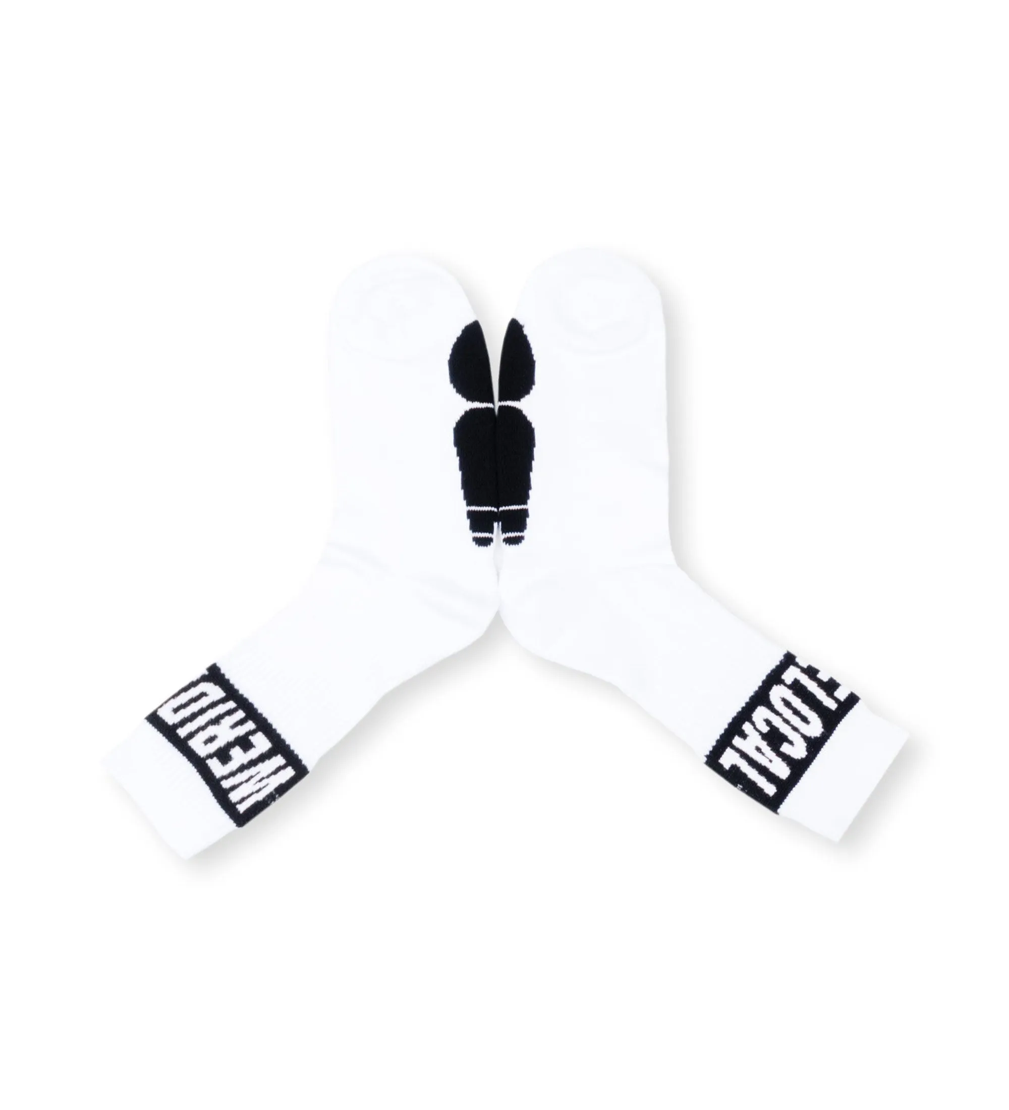 STATEMENT WHITE SUMMER SOCKS