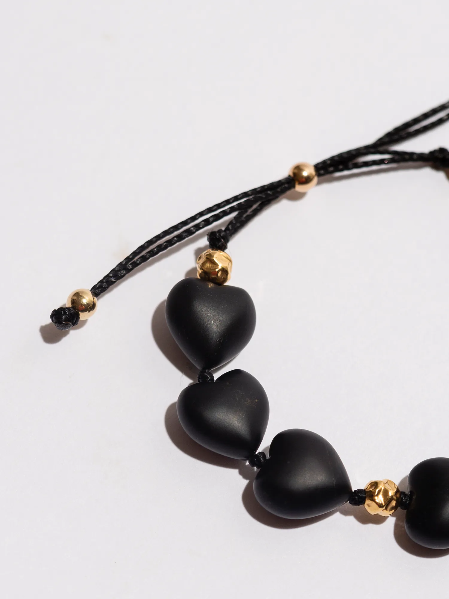 Stevie Matte Black Onyx Bracelet