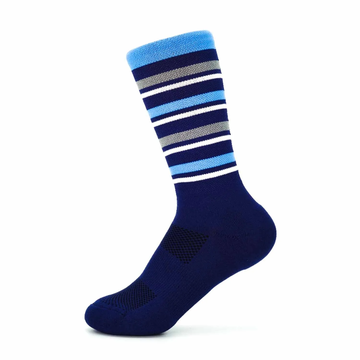 Team Sock - Navy   Light Blue