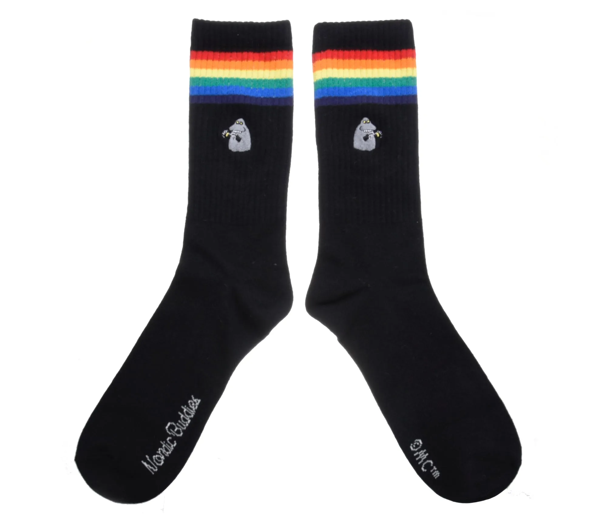 The Groke Retro Men Socks - Black