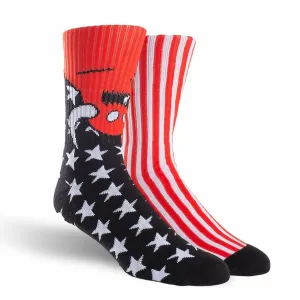 Toy Machine American Monster Socks Black