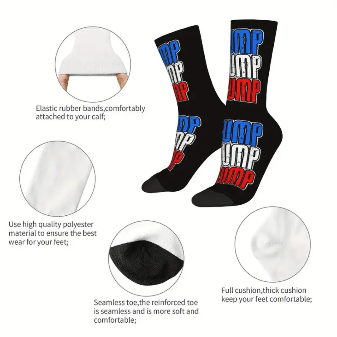 Trump Retro Red, White, & Blue Socks