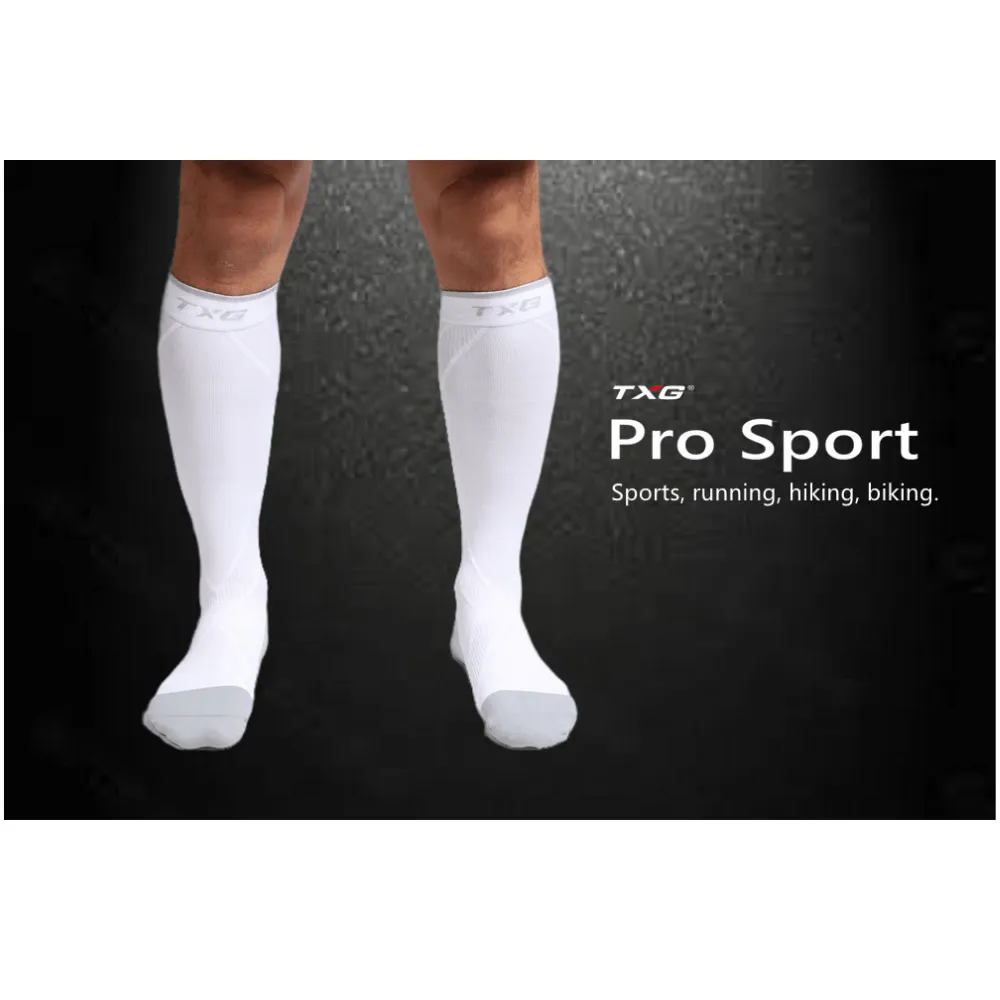 TXG Pro Compression Cushioned Sports Socks