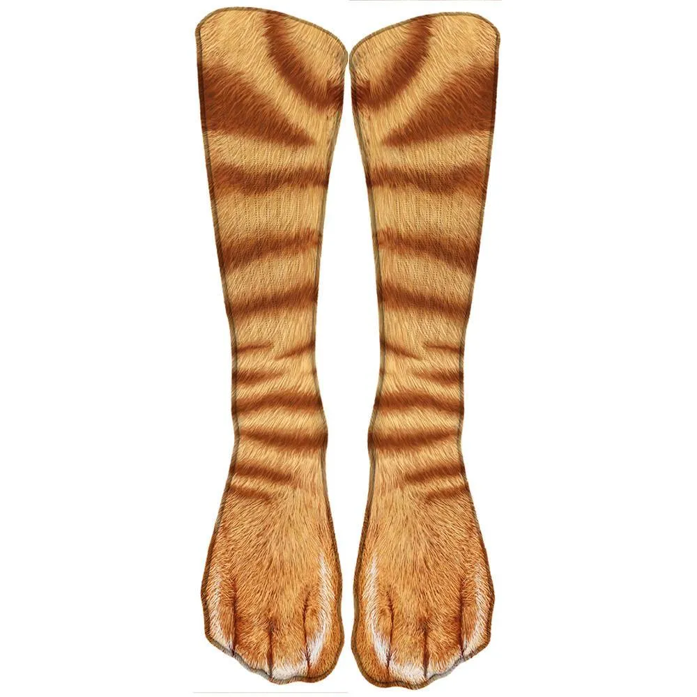 Unisex Cotton 3D Animal Print Happy Socks