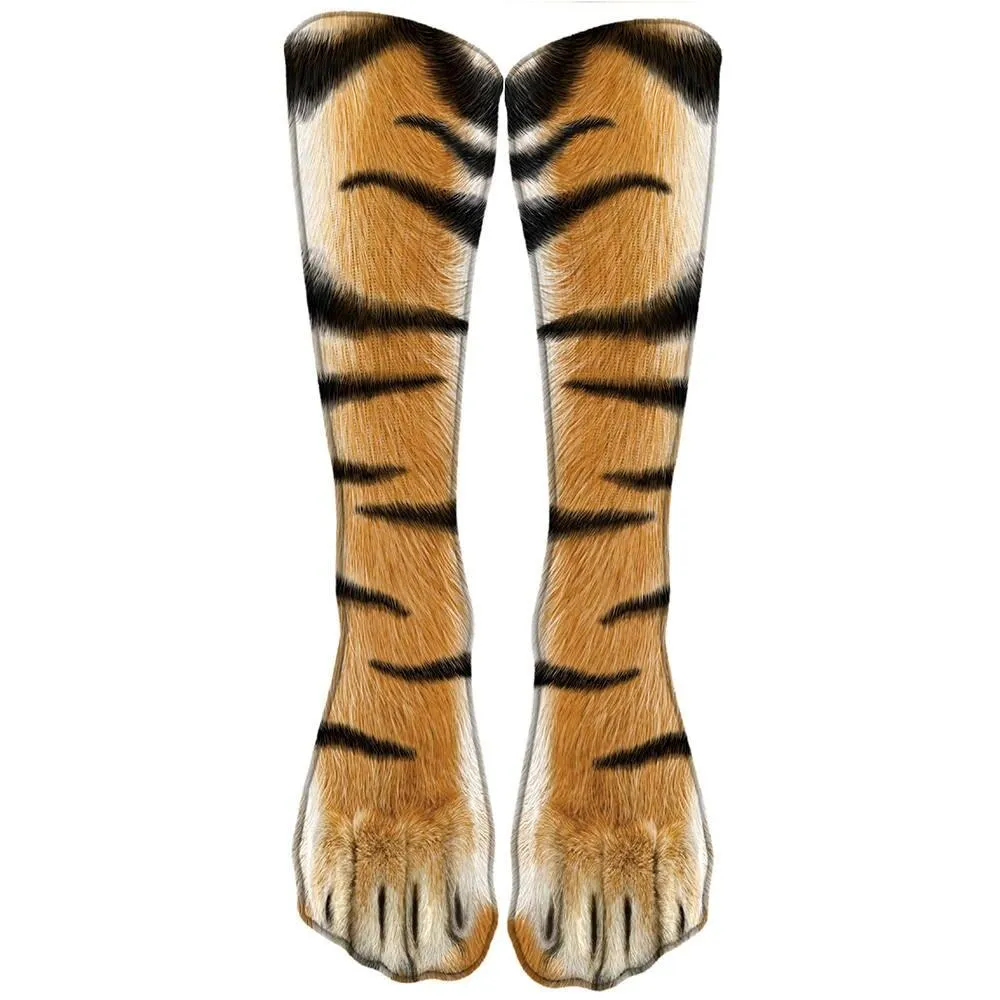 Unisex Cotton 3D Animal Print Happy Socks