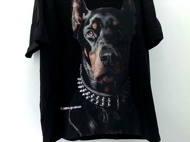 Vamtac Black Graphic Dog T-Shirt  Small