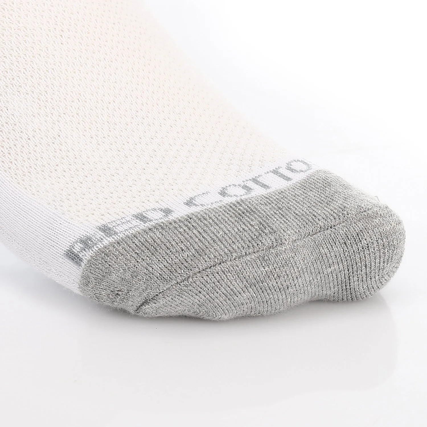 Women Plain Mid Calf Socket Socks - Gray