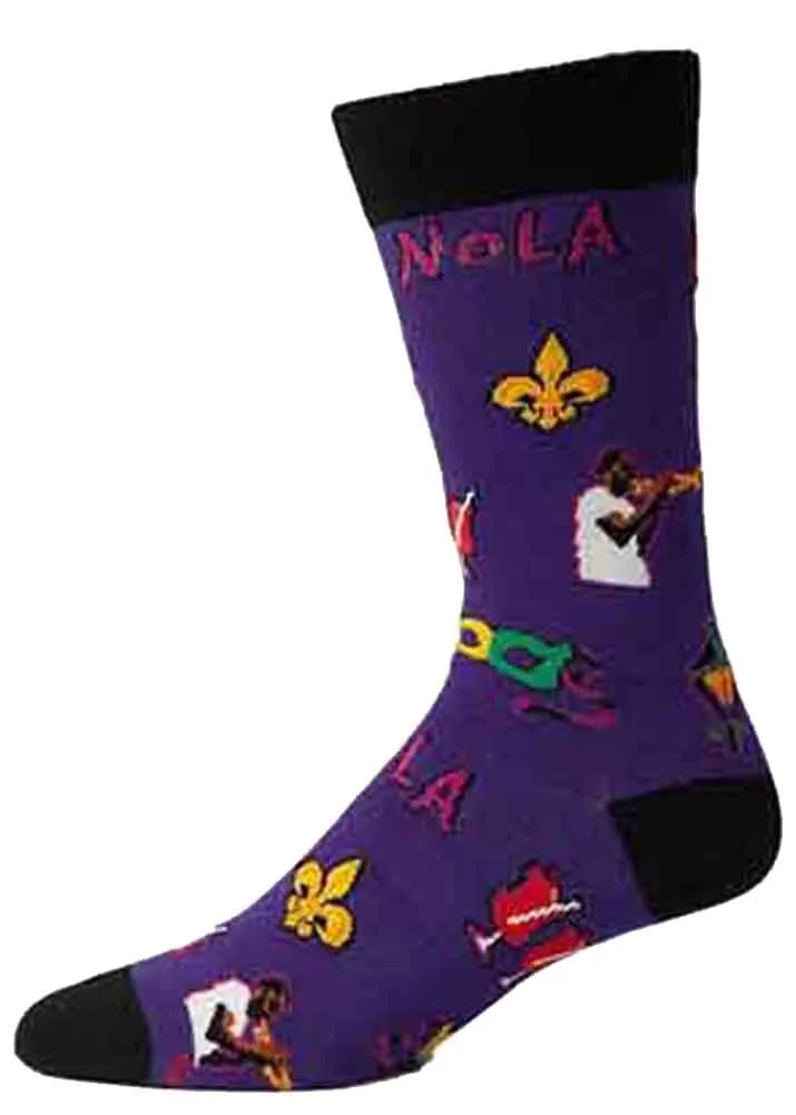 Y AIM-K Bell-Sockssmith-MeMoi Men's Novelty Socks